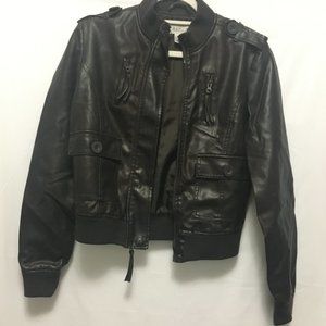 Geric New York Dark brown leather jacket